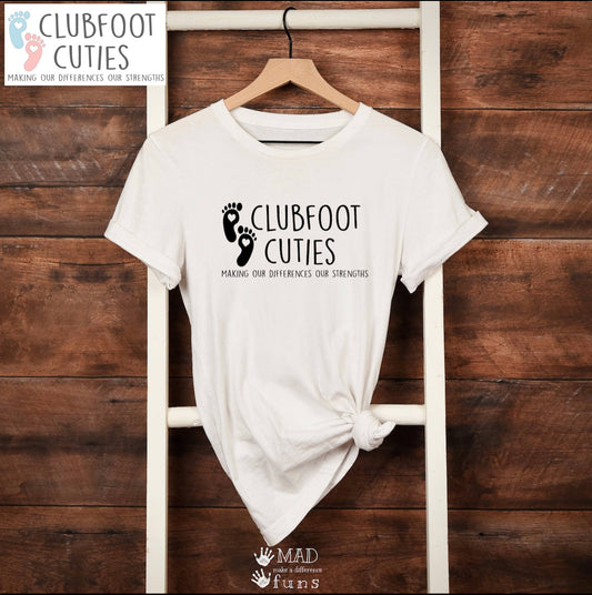 Clubfoot Cuties Logo Shirt